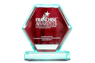Franchisor of The Year Award - Reliance Academy India